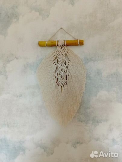 Настенное панно макраме 