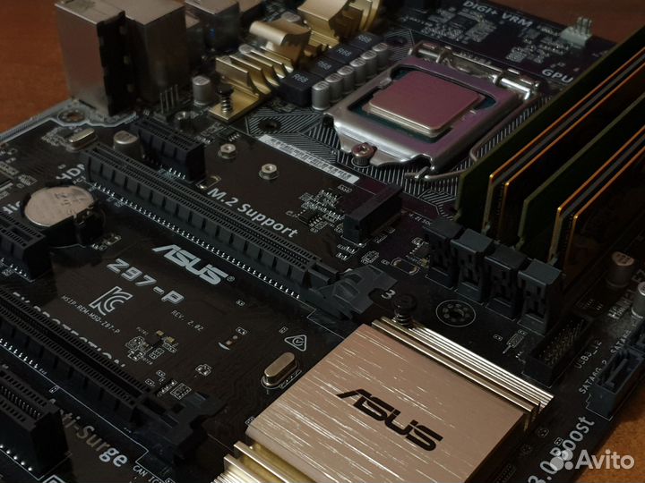 I7 4790 + материнка + озу + кулер
