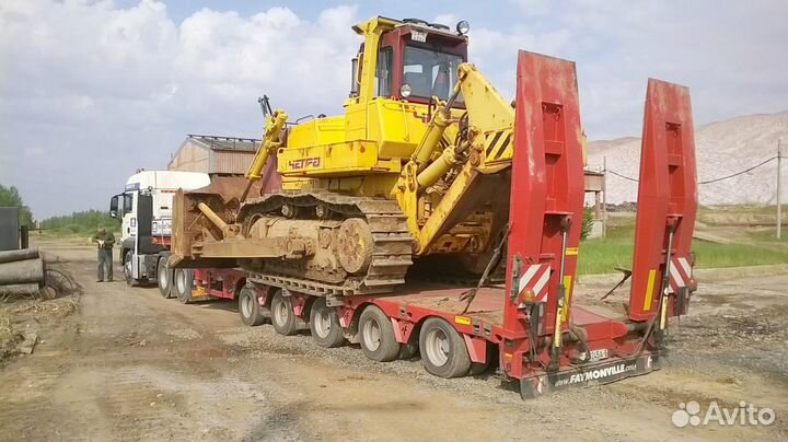 Грузоперевозки негабарита на траллах