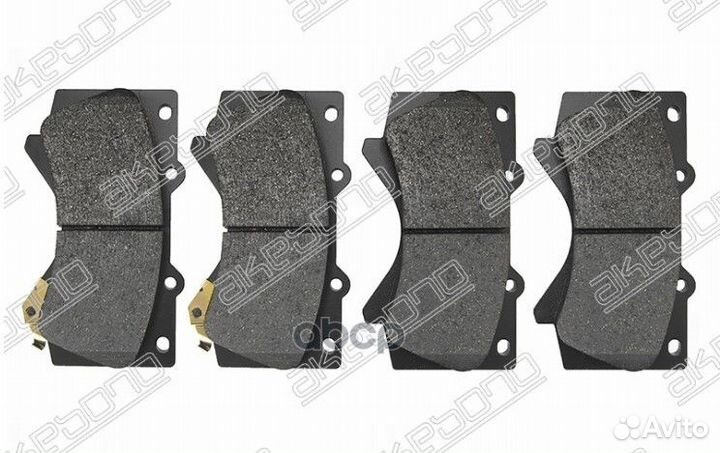 Колодки тормозные перед toyota land cruiser 200