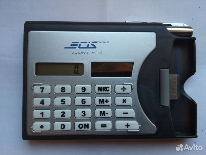 Мини калькулятор+мини авторучка