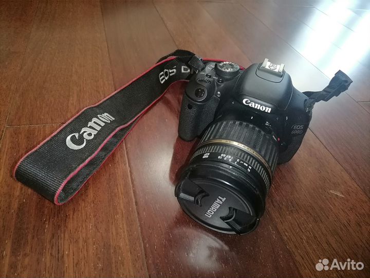Фотоаппарат canon eos 600d + объектив
