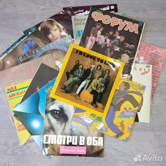 Виниловые пластинки(пополняемая)