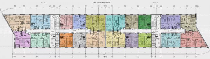 3-к. квартира, 66,7 м², 5/15 эт.