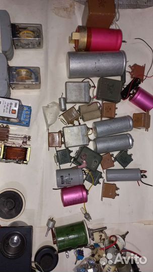 Радиоприемники, радиодетали, ферритовые изделия