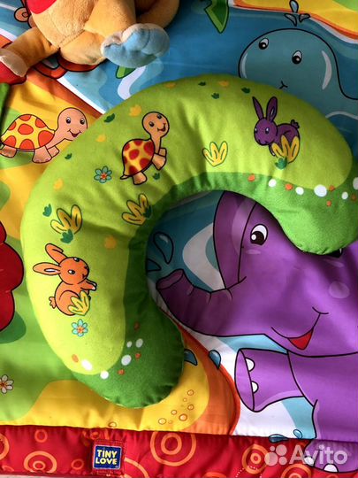 Развивающий коврик tiny love с обезьянкой