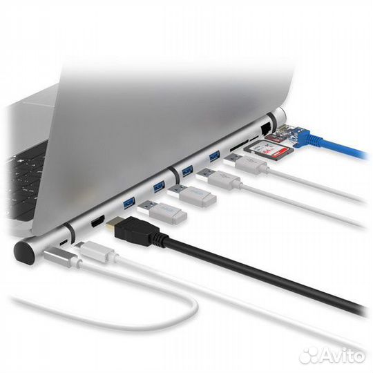 Переходник Rombica Type-C Dock (TC-00080)