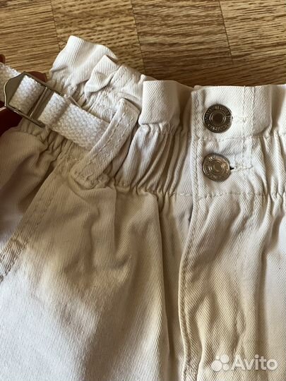 Женские джинсовые шорты Bershka mom,zara