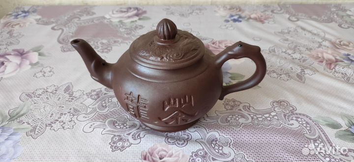 Глиняный заварочный чайник