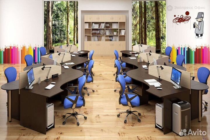 Офисная мебель для персонала Simple