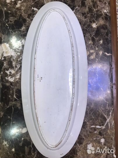 Блюдо фарфоровое антикварное Кузнецовское