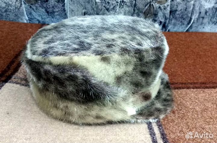 Шапка зимняя мужская с из нерпы 57-58 размер новая