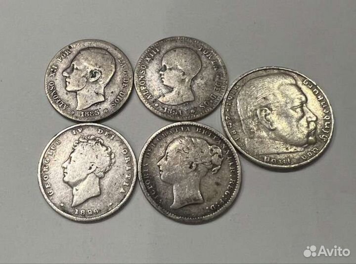 Лот из 57 монет.коллекция монет