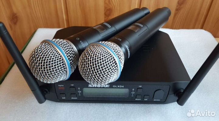 Микрофоны Shure glxd4 Beta 58 A