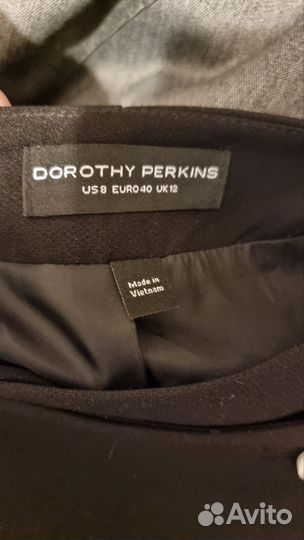 Юбка-Dorothy Perkins 46р.черная