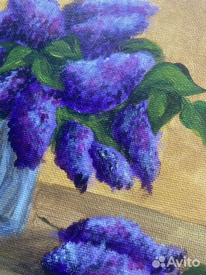 Картина на холсте “Сирень“