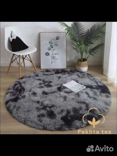 Коврики круглые вязанные