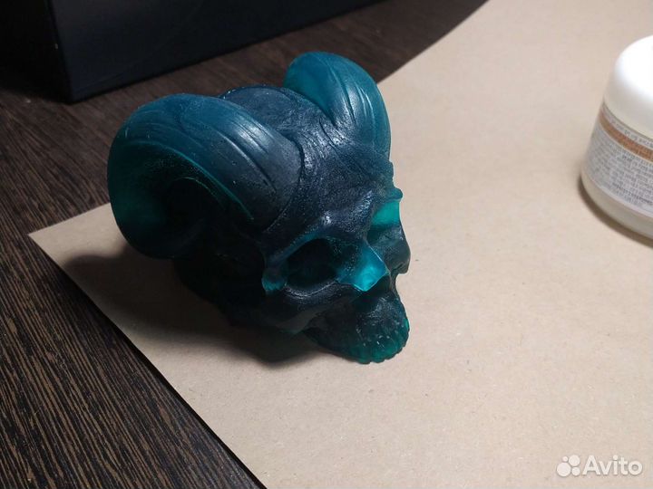 Демонический мыльный череп