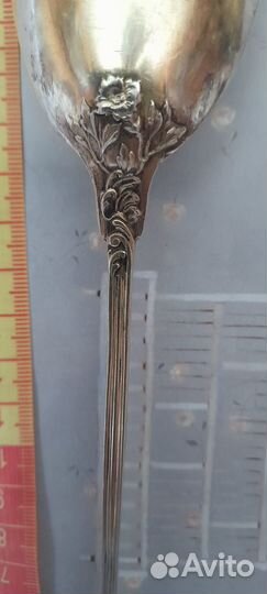 Серебряные ложки для салата