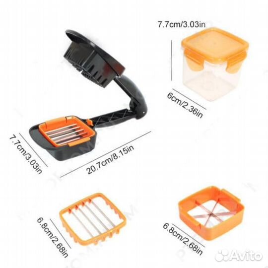 Овощерезка Nicer Dicer Quick Set 5 in 1