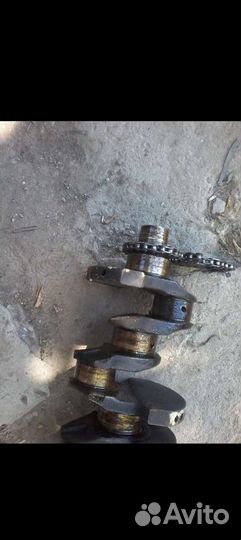 Коленвал.Шатун с поршнем.Пассат Б5 ашл 1.6