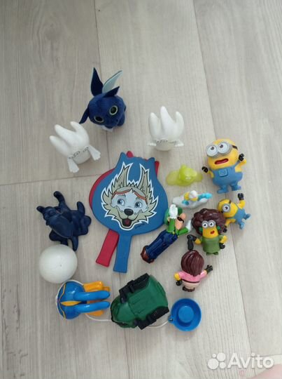 Фигурки Макдональдс,Киндер,Чупа Чупс и другие