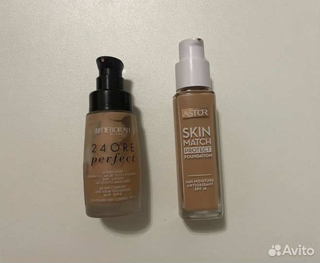 Тональные средства Astor и Deborah