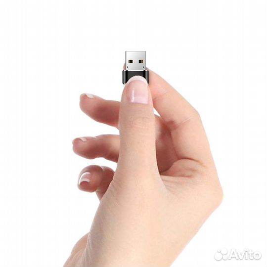 Переходник с USB (выход) на Type-C (вход)