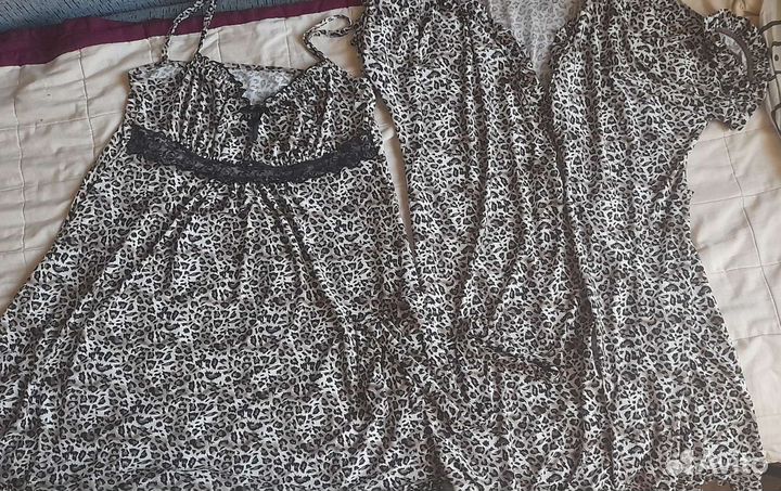 Комбинация и халат