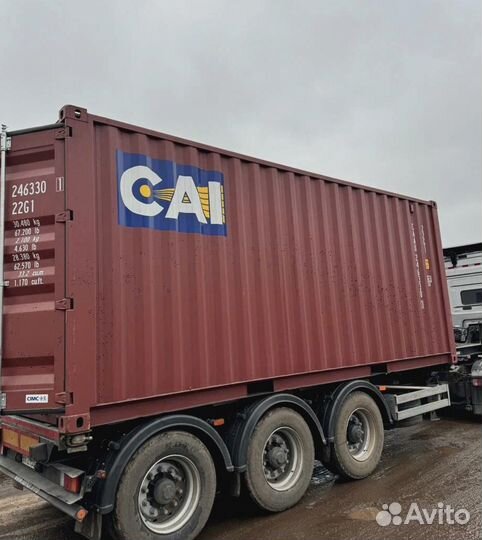 Контейнер 20 футов DC