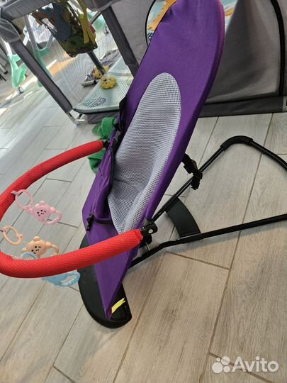 Шезлонг детский