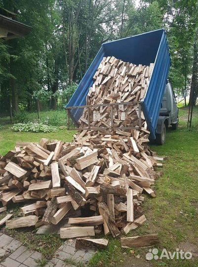 Дрова березовые колотые