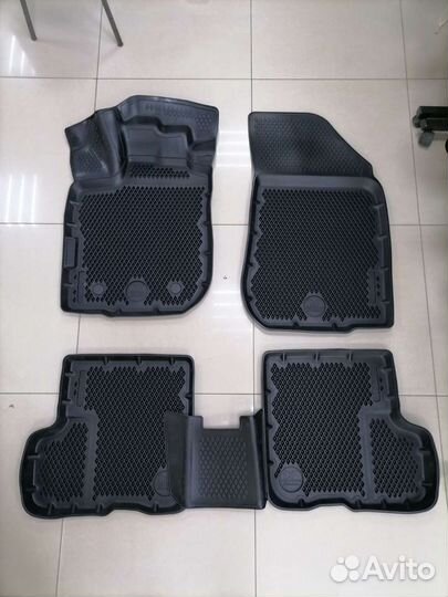 Эва коврики 3d Рено Логан/Сандеро