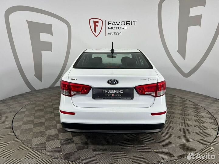 Kia Rio 1.6 AT, 2017, 110 846 км