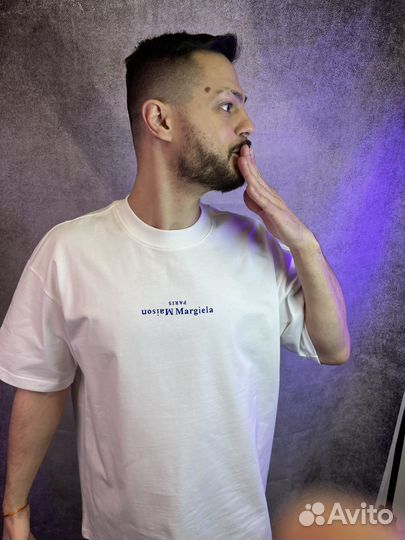 Maison margiela paris футболка