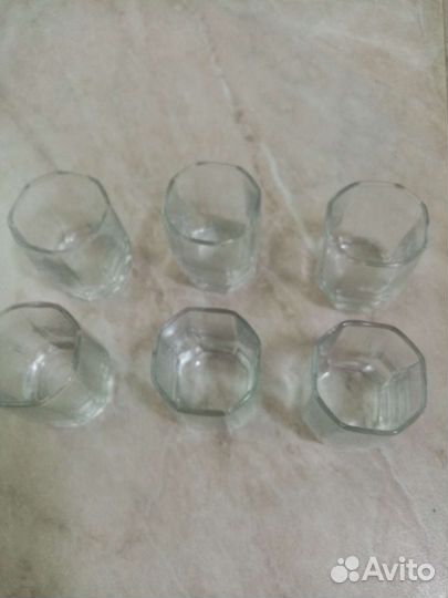 Стопки набор. Стекло