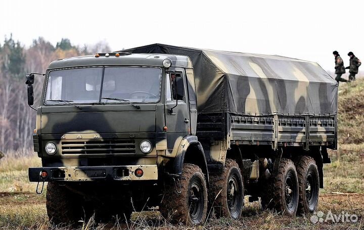 Тент на военный камаз 53501