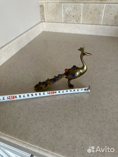 Статуэтка из латуни винтаж