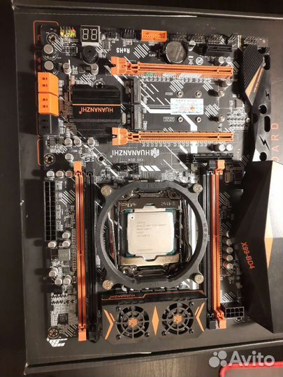 Комплект Huananzhi x99 bd4 + xeon e5-2660v3