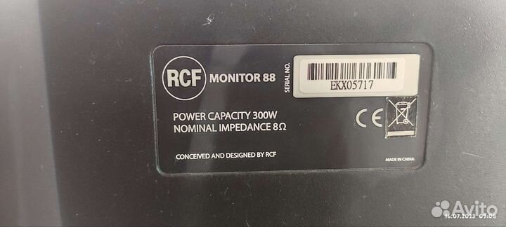 Акустика колонки RCF monitor 88