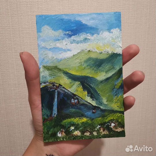 Этюд маслом