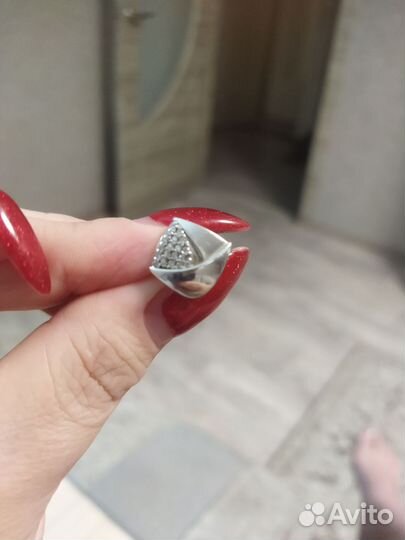 Серебряные серьги