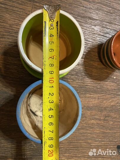 Глиняные горшки разные