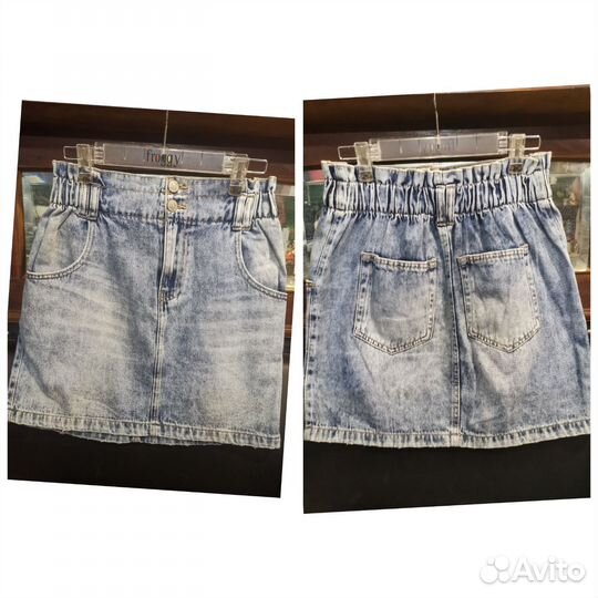 Юбка джинсовая для девушек 42-48 р