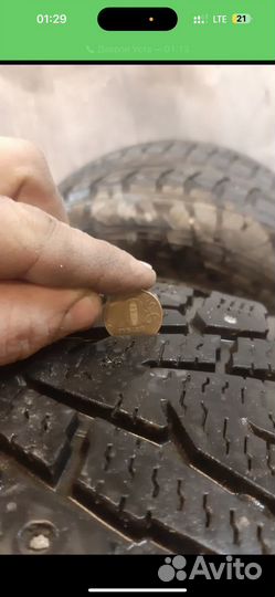 Диски на BMW r 17 с резиной зима