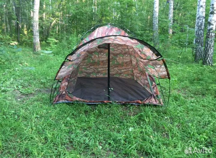 Палатка 4 местная с козырьком (1624)