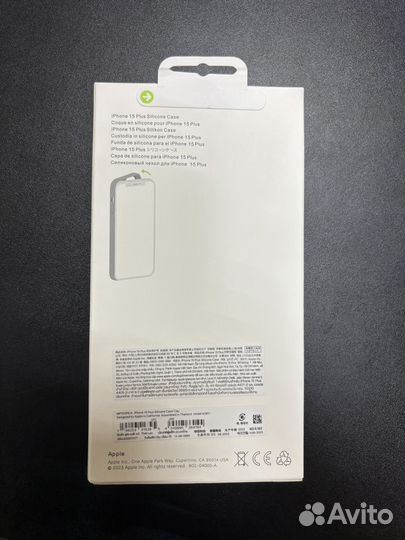 Оригинальный чехол для iPhone 15 Plus