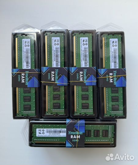 Оперативная память 8gb DDR3 1600MHz для пк