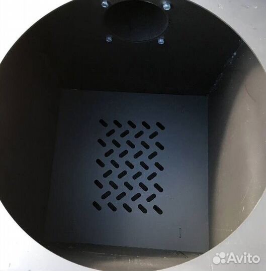 Мангал кованый с печью под казан