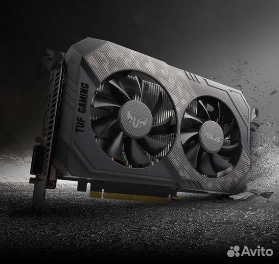 Видеокарта Asus gtx 1660 super 6gb